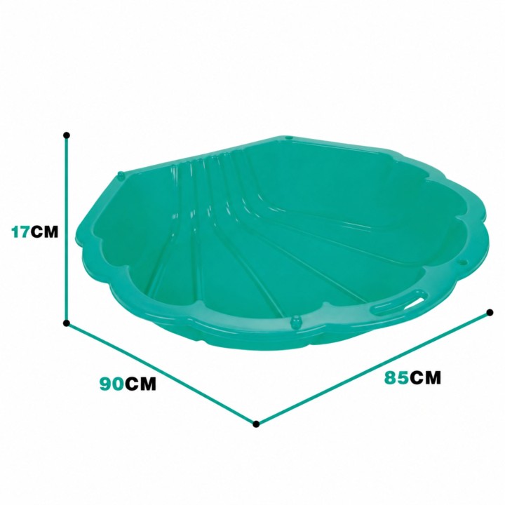Sandbox Pool Shell Green 3in1 - WOOPIE 1 pc.