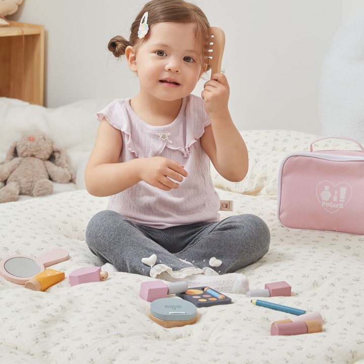 Viga Wooden Makeup Set – Creative Fun for Little Princesses