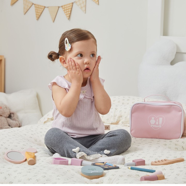 Viga Wooden Makeup Set – Creative Fun for Little Princesses