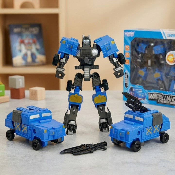 WOOPIE Robot 2in1 Combat Vehicle - Toy for Little Heroes