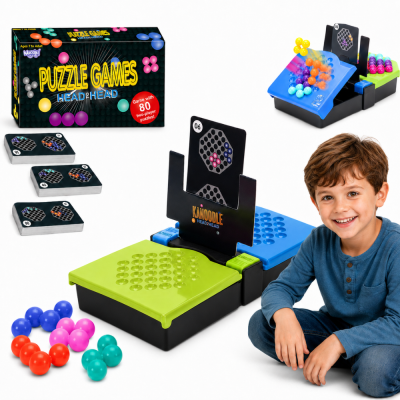 WOOPIE IQ Gra Logiczna "Head to Head" - Trening Mózgu 60+ Wzory