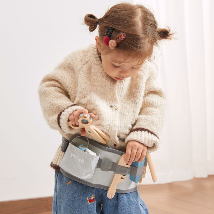 VIGA PolarB Wooden Hairdressing Set with Tools for Children