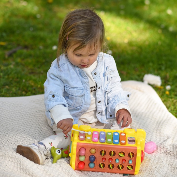 Interactive Montessori Bus 6 in 1 - Toy for Children +18m