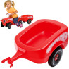 BIG Bobby Car Ride-on Trailer Red