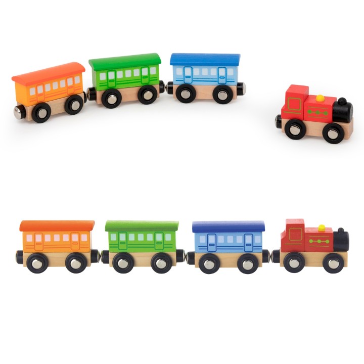 VIGA Train Accessories Set - Classic Train for Kids