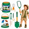 WOOPIE Discovery Little Nature Explorer Set Insect Net Butterfly Fish Container