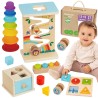 WOOPIE GREEN Box 6in1 13-15m Montessori Educational Sensory FSC