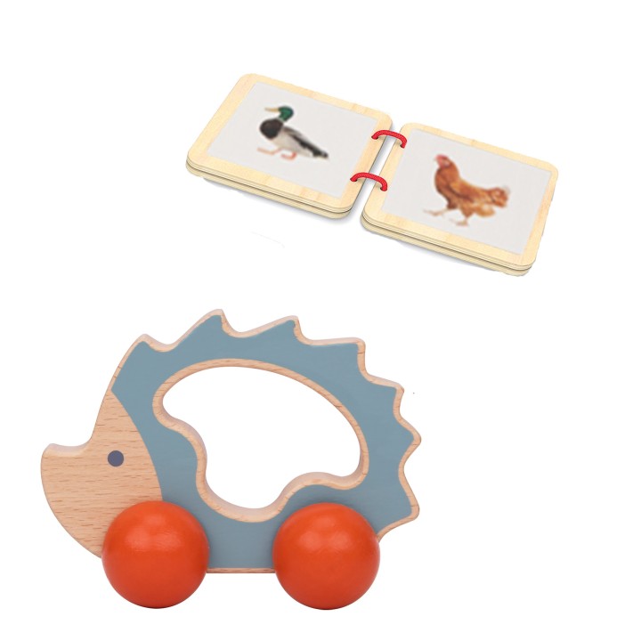 Box XXL Montessori 6in1 WOOPIE - Sensory for babies