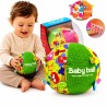 WOOPIE BABY Soft Sensory Ball Lady Label with Sew-in for Toddlers + Sound