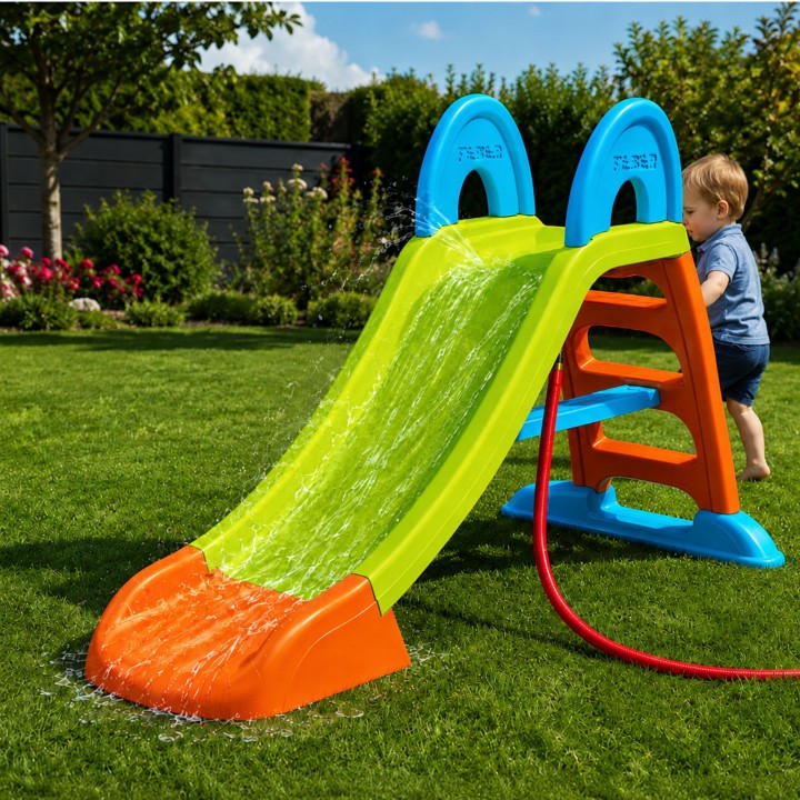FEBER Garden Water Slide 152 cm - Summer Fun!