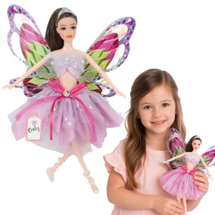 Emi Fairy Doll Tulle Dress Wings Toy WOOPIE ROYAL