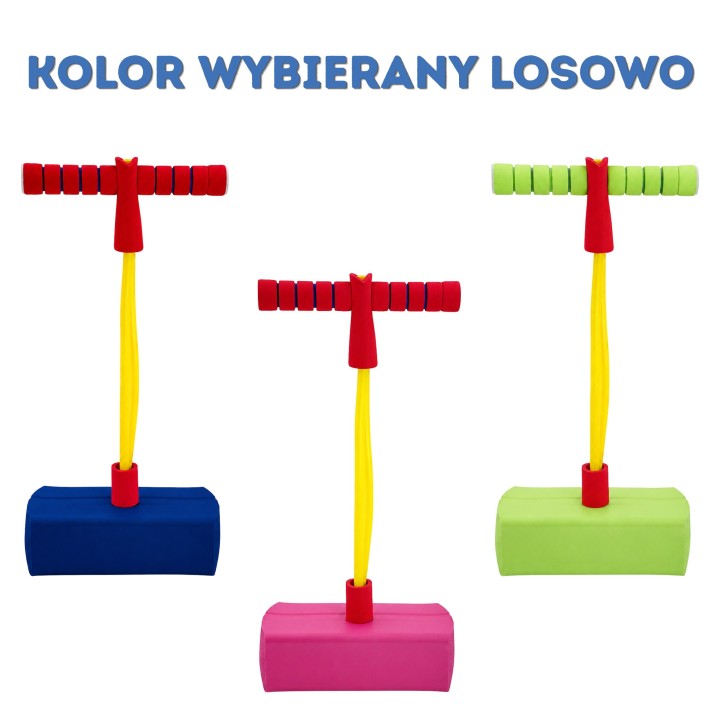 Piankowy Skoczek Pogo do Skakania WOOPIE - Zabawka Ruchowa