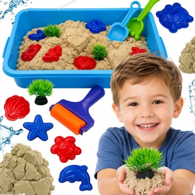 WOOPIE Kinetic Sand for Water - Magic Set in a Suitcase