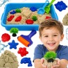 WOOPIE Kinetic Sand Magic for Water 18-piece Set with Case
