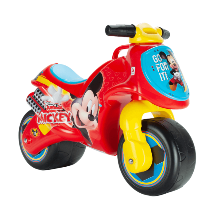 INJUSA Mickey Mouse Ride-on Motor Balance Bike for Children