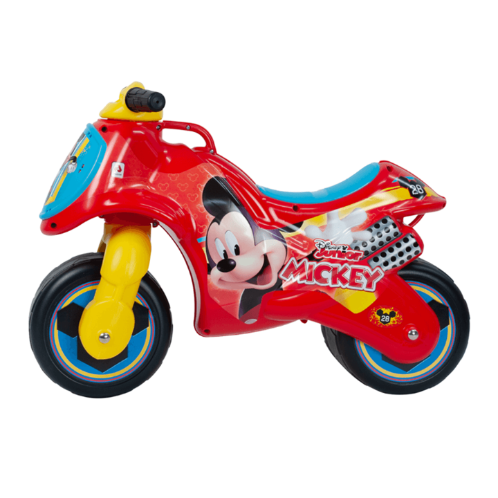 INJUSA Mickey Mouse Ride-on Motor Balance Bike for Children