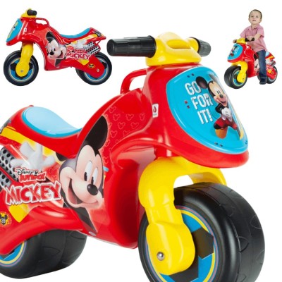 INJUSA Mickey Mouse Ride-on Motor Balance Bike for Children