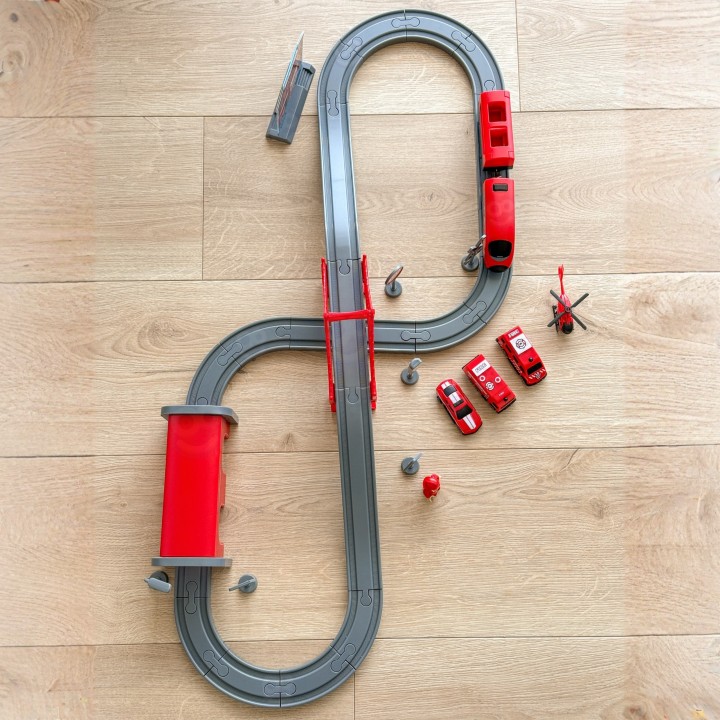 Woopie Train Track - 66-piece Set Bridge Tunnel Sounds