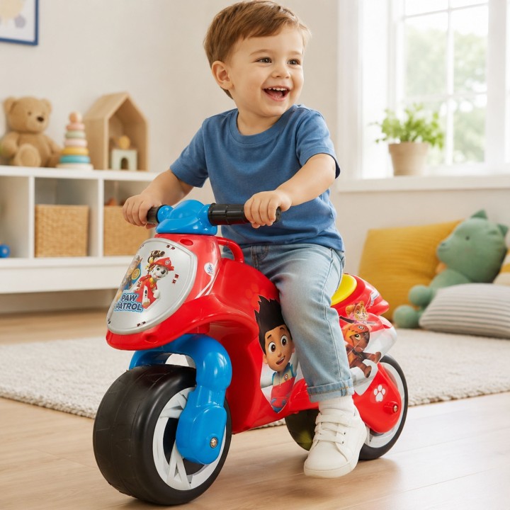 INJUSA Paw Patrol Ride-on Motor Balance Bike for Kids
