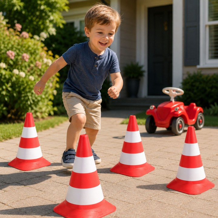 BIG Traffic Cones - Set of 4 Traffic Control Cones