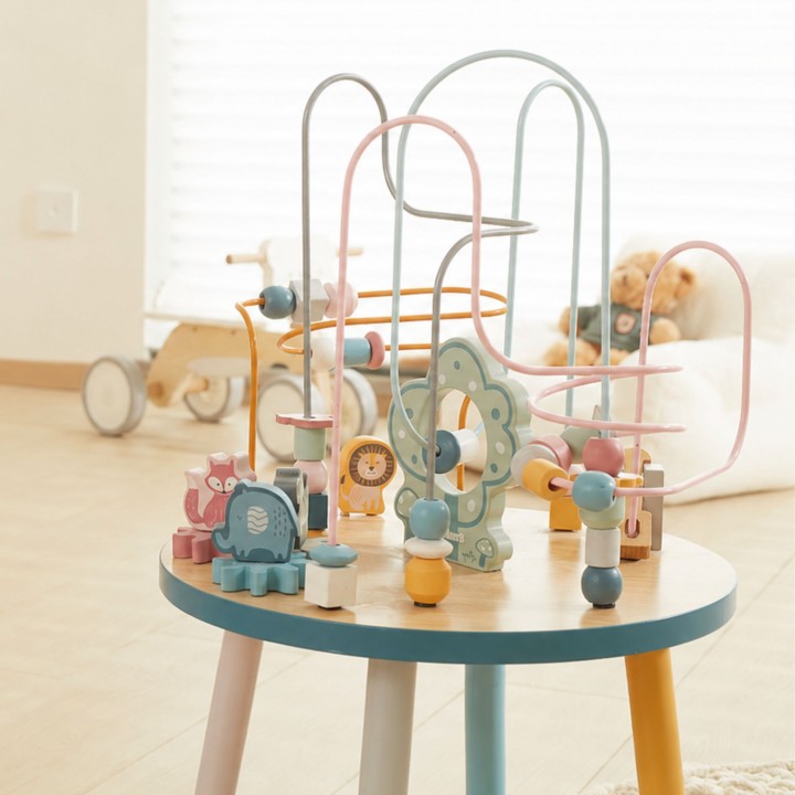 Wooden Educational Table VIGA PolarB - Interlacing Montessori