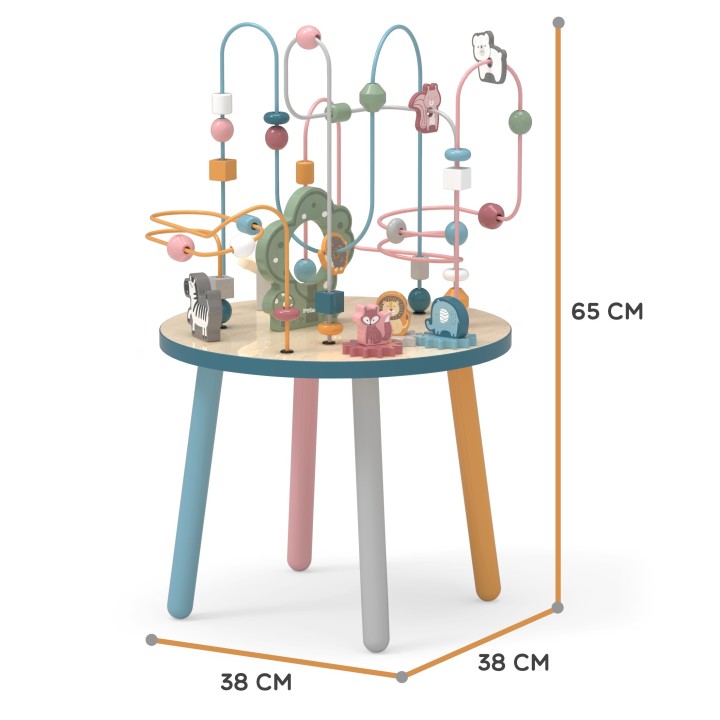 Wooden Educational Table VIGA PolarB - Interlacing Montessori