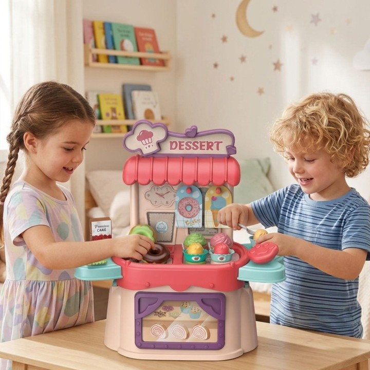 WOOPIE Confectionery Ice Cream Parlor 3-in-1 Suitcase 25-piece Bag - Toy