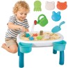 WOOPIE Water Table 2 in 1 Garden Sandbox Accessories 7 pcs