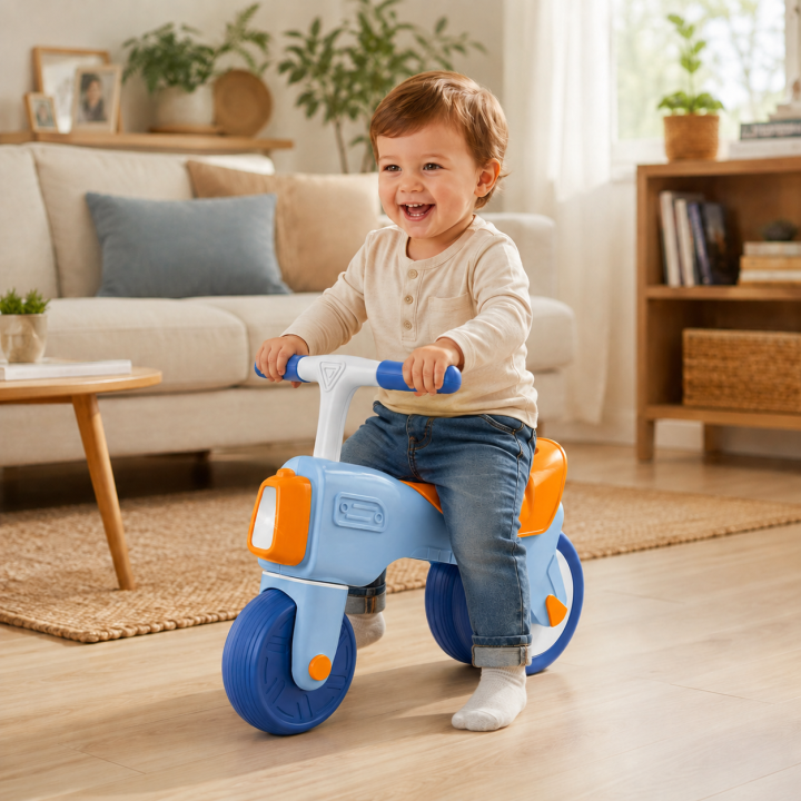 WOOPIE Balance Bike Interactive Ride-On Light and Sound