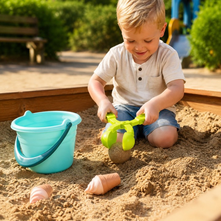 WOOPIE Zestaw do Piasku FUN ICE CREAM 15 el. Fabryka Śnieżek