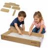 MASTERKIDZ Sensory Rectangular Sand Play Tray with LED Panel