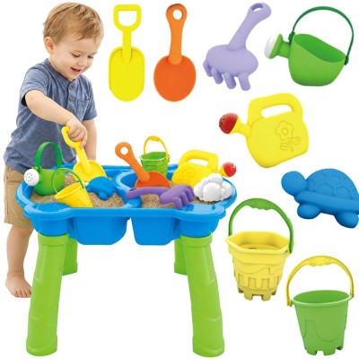 WOOPIE Water Table 2 in 1 Sandbox - 9 accessories for children