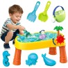 WOOPIE Water Table 2in1 Sandbox Pirate Ship 8 acc.