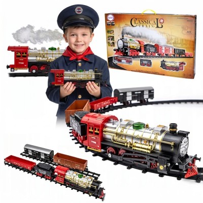 29-element Electric Train WOOPIE - Train with Smoke