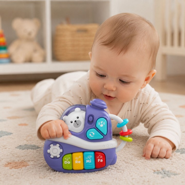 Interactive Piano Ship WOOPIE BABY - Development and Music