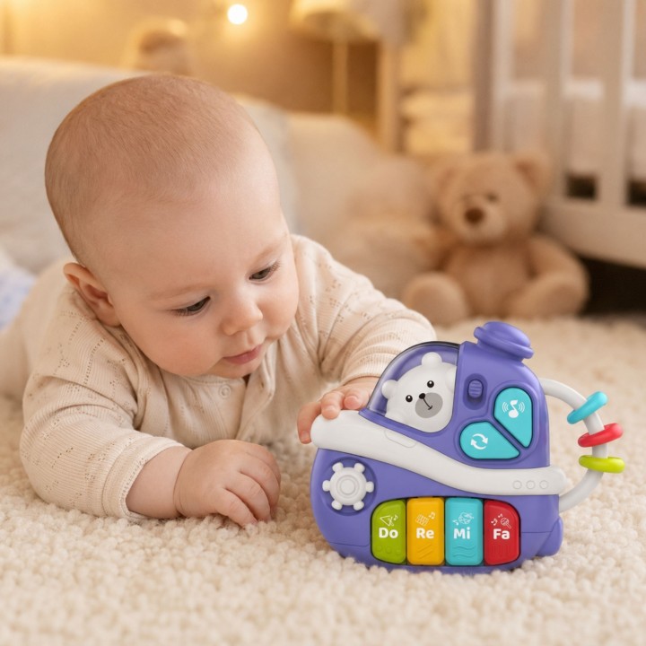 Interactive Piano Ship WOOPIE BABY - Development and Music