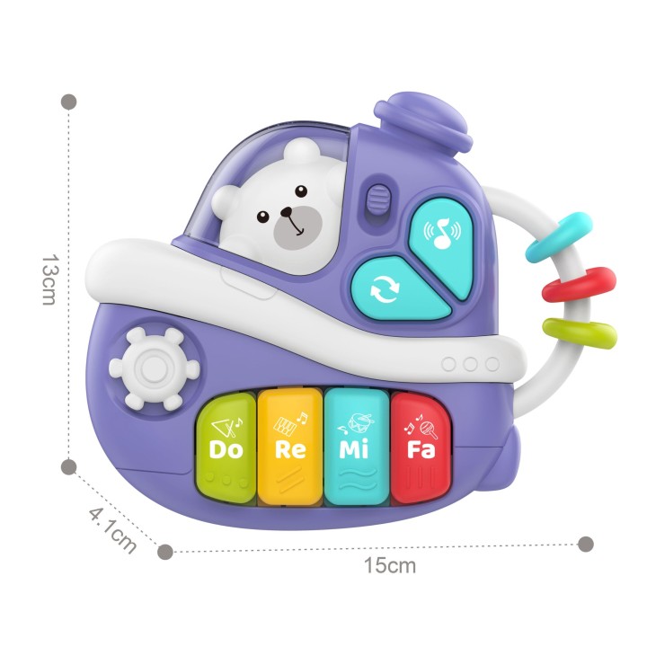 Interactive Piano Ship WOOPIE BABY - Development and Music