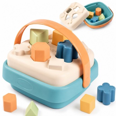 SMOBY Little Green Sorter - Koszyk Bioplastik dla Dzieci