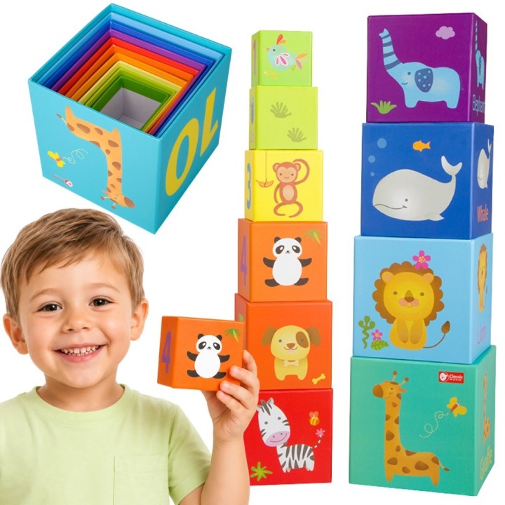 Classic World Magic Box - Educational Puzzle Tower