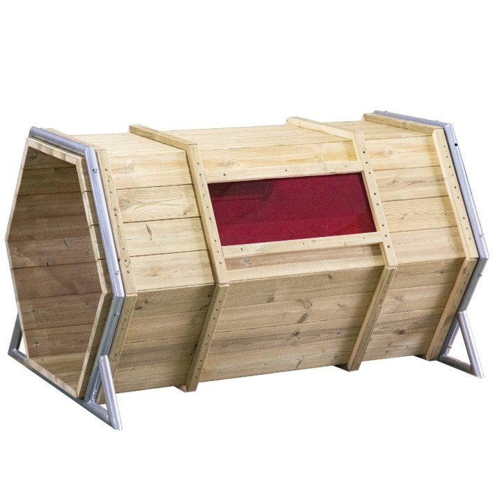 CLASSIC WORLD EDU Wooden Playground Base XXL with Tunnels