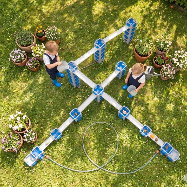 CLASSIC WORLD EDU XXL Water Path STEM Construction Set