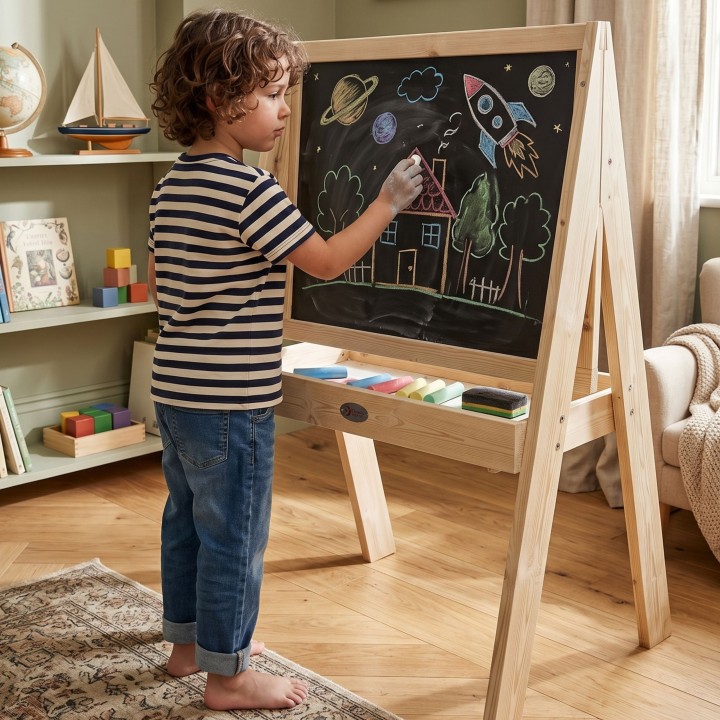 Wooden Chalkboard CLASSIC WORLD EDU - Educational Toy