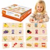 VIGA Puzzle Set Discover the Connections Between Nature and Food