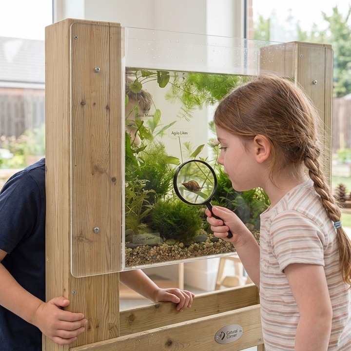 CLASSIC WORLD EDU Experimental Kit for Observing Fish and Plants