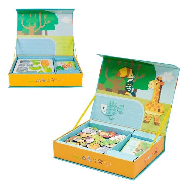 Animal Magnetic Puzzle 60 Pieces - CLASSIC WORLD