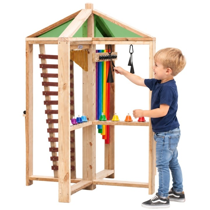XXL CLASSIC WORLD EDU Musical Wooden Playground - joy for children