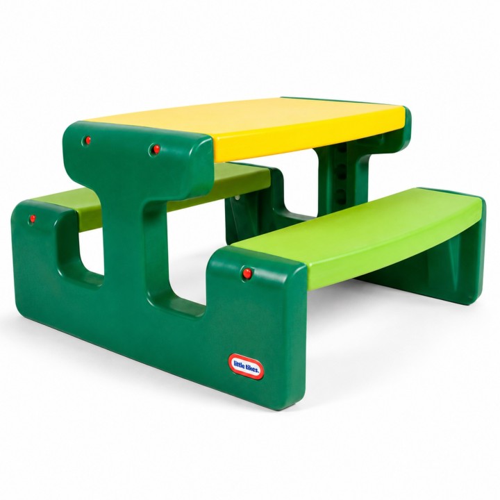 Little Tikes Large Picnic Table for Kids - Outdoor Fun