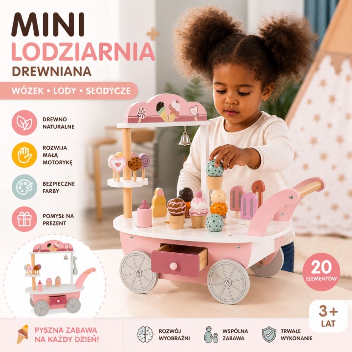 VIGA PolarB Shop Confectionery Ice Cream Parlor 3in1 – Perfect fun!