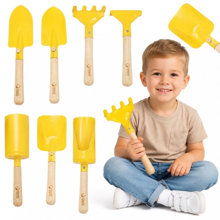 CLASSIC WORLD Metal Sand and Garden Tool Set 8 pcs.
