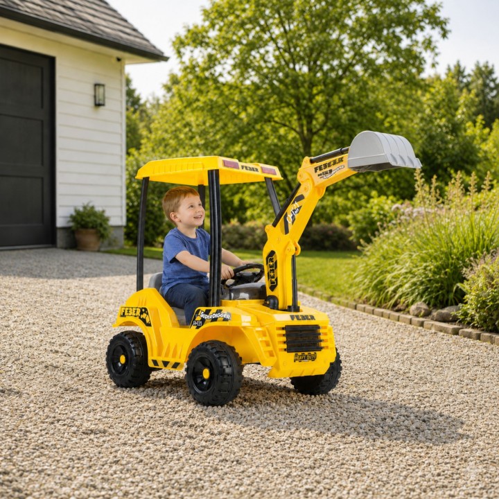 Koparka Elektryczna Super Digger 12V Feber - Nowa Bateria LT